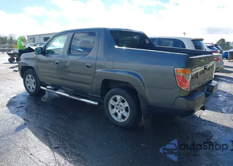2007 Honda Ridgeline Rts from USA, damaged, VIN 2HJYK16447H529384